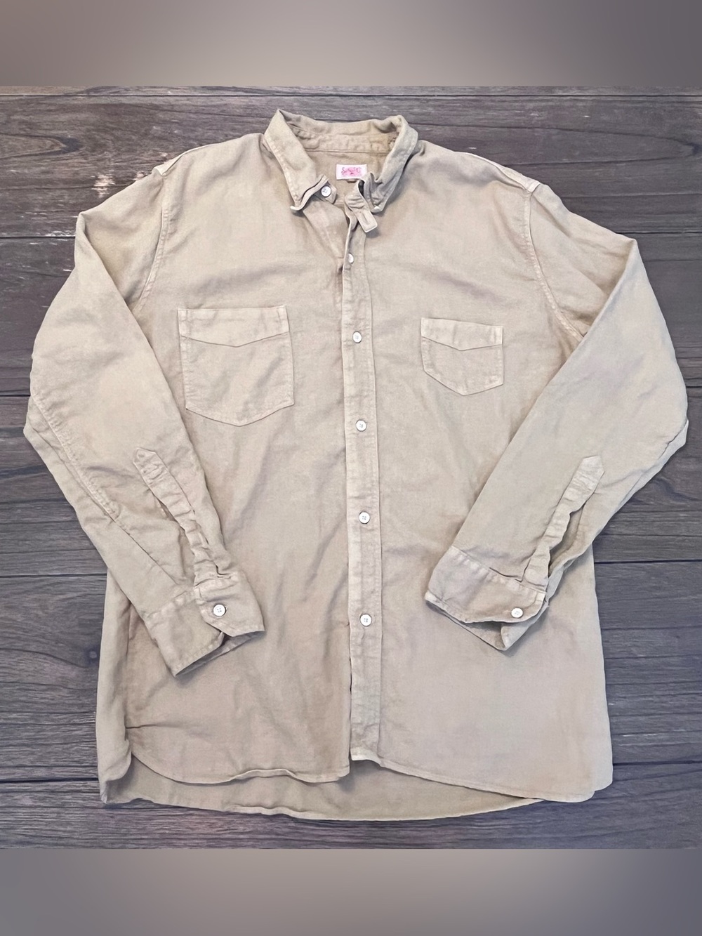 Vintage Levi’s LVC Sunset Button Down Shirt Mens Large
